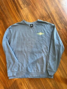 Vintage y2k Quiksilver Light Blue Crewneck